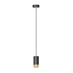 Emibig Pendelleuchte Fumiko Stahl Schwarz | Geeignet für 1x GU10 - Max 10W