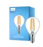Philips Corepro LED Lustre E14 Kugel Fadenlampe Klar 6.5W 806lm - 840 Kaltweiß | Ersatz für 60W
